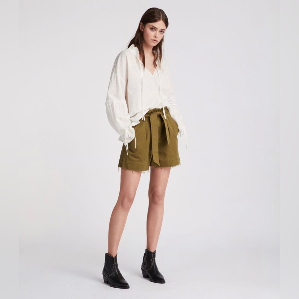 All Saints Belted Cala Shorts - sz XS